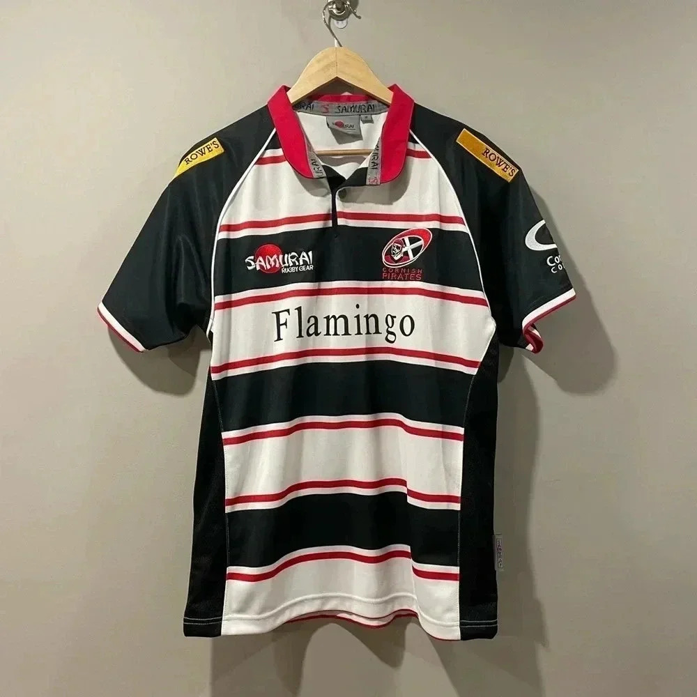 Vintage Cornish Pirates Professional Rugby  Jersey